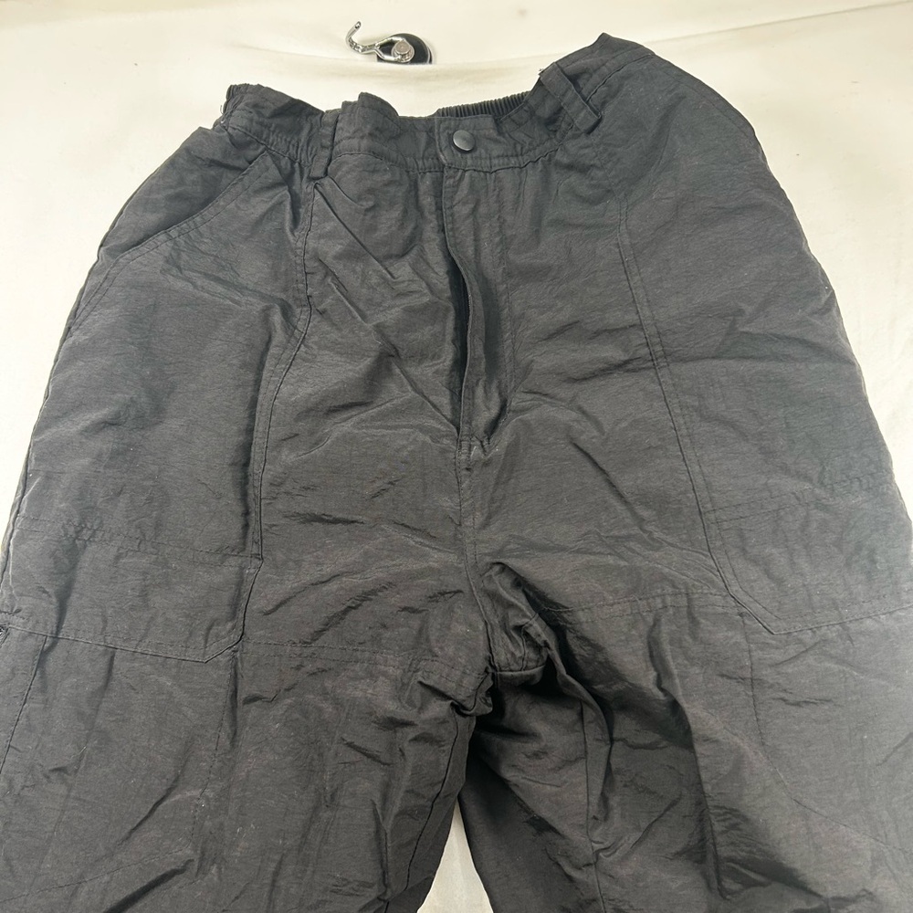 Climate Control Vintage Black Snow/Ski Pants Size L 14-16 great condition - Picture 14 of 16